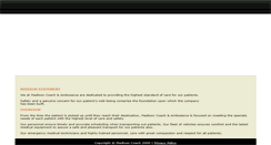 Desktop Screenshot of madisoncoach.com